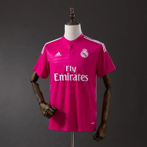 Camiseta de fútbol Real Madrid 2014/15 VISITANTE MANGA CORTA VERSION FAN